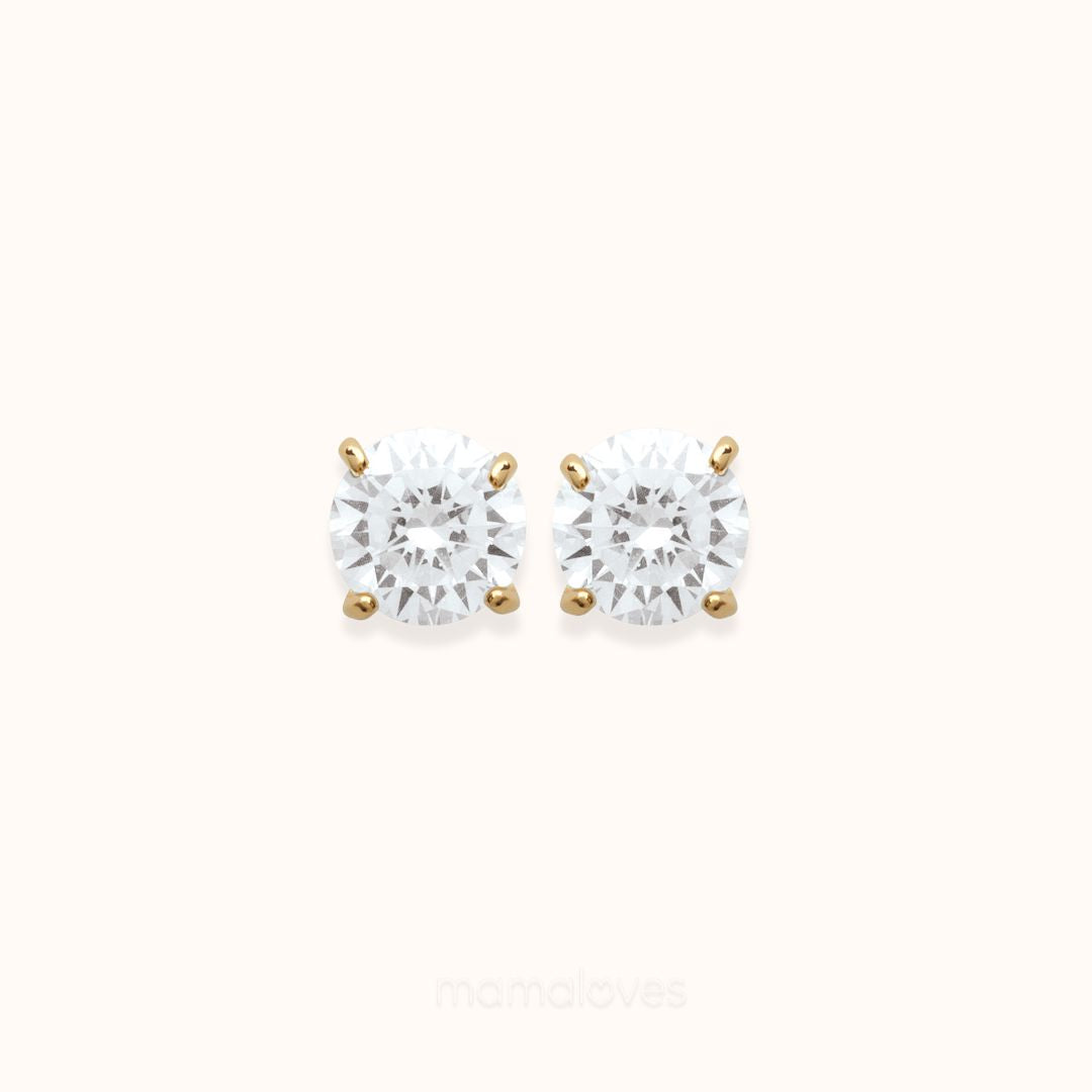 Sparkle Studs - Gold plated