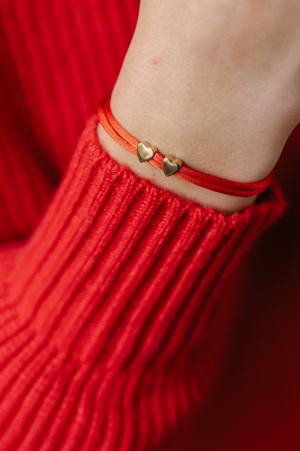 PROUD MOM Heart Bracelet - Gold plated