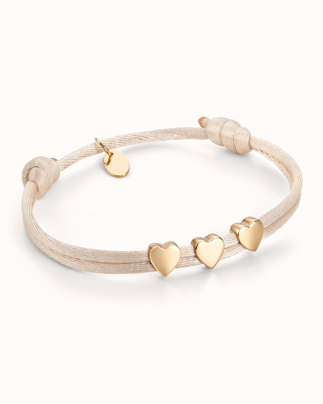 PROUD MOM Heart Armband - 18k Verguld