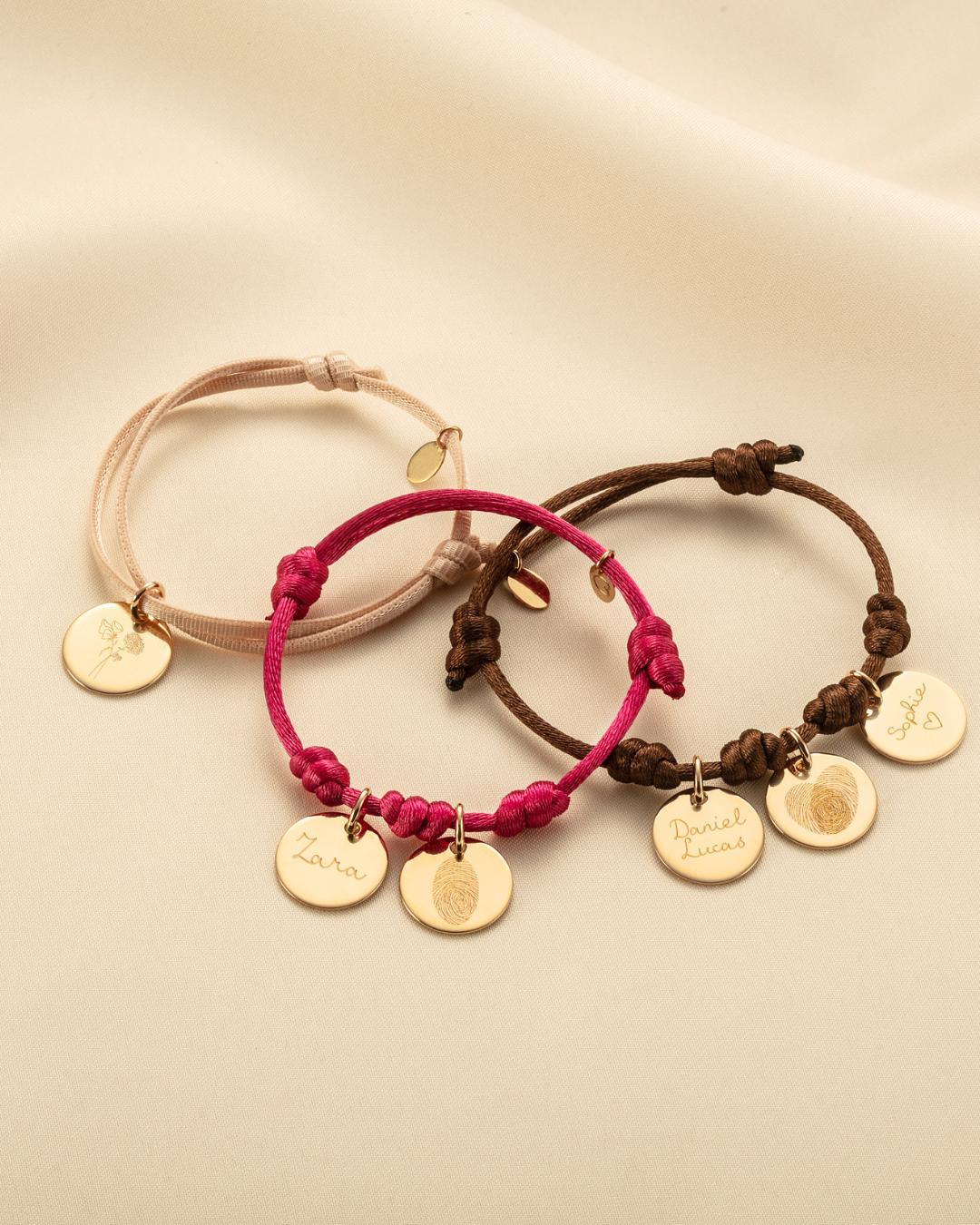 Fingerprint Charm Bracelet - Gold plated