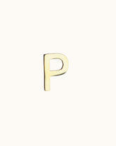 Bedel Gemstone initiaal - Verguld - free
