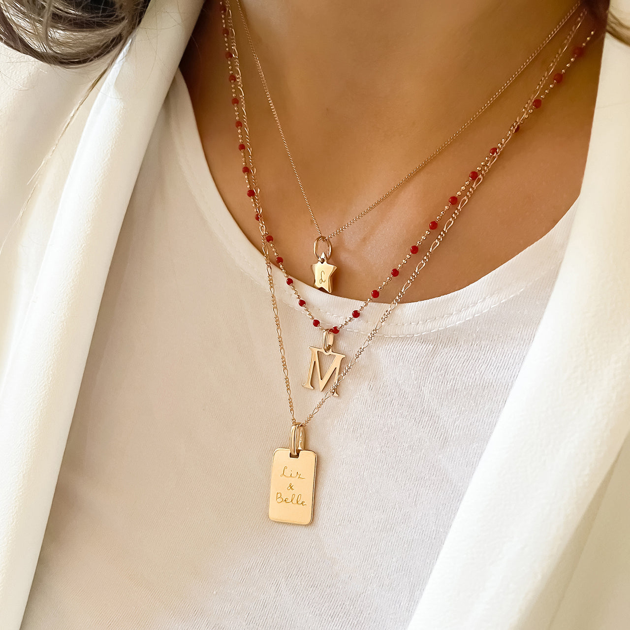 Quote Necklace - Silver