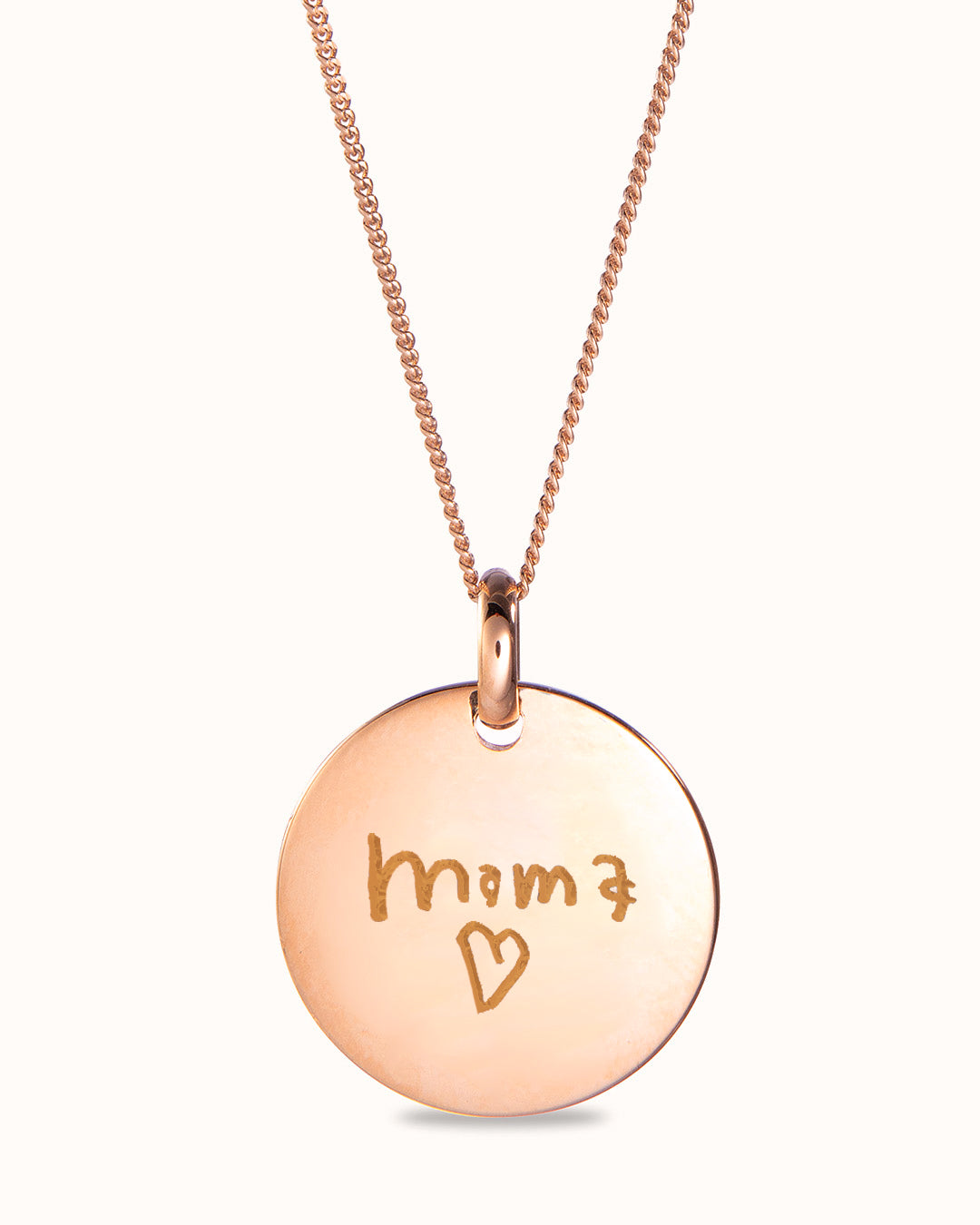 Love Note Ketting - 18k Rosé Verguld