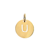 Ketting Open Initial - Verguld