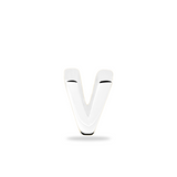 Charme Lettre - Argent Massif 925