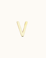 Bedel Gemstone initiaal - Verguld - free