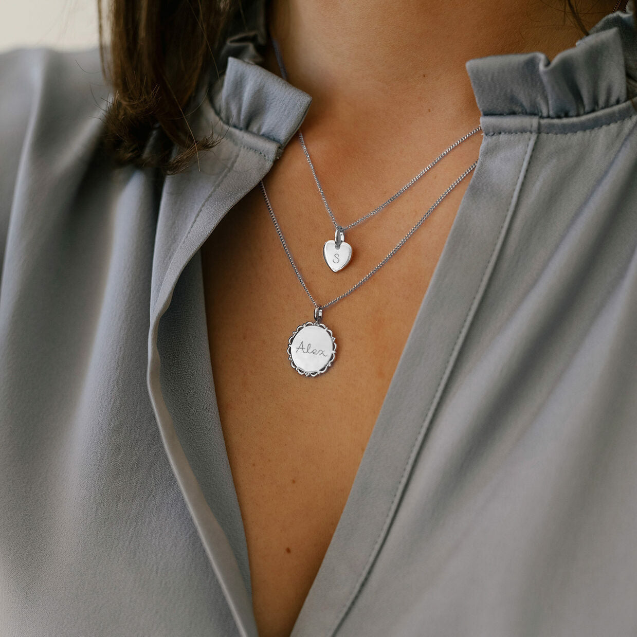 Vintage Kette - Silber