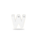 Charme Lettre - Argent Massif 925