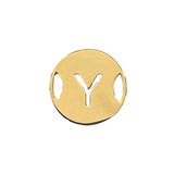 Armband Open Initial - Verguld