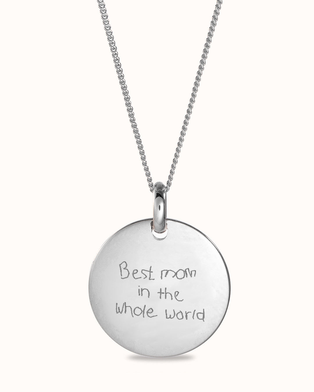 Love Note Necklace - Silver