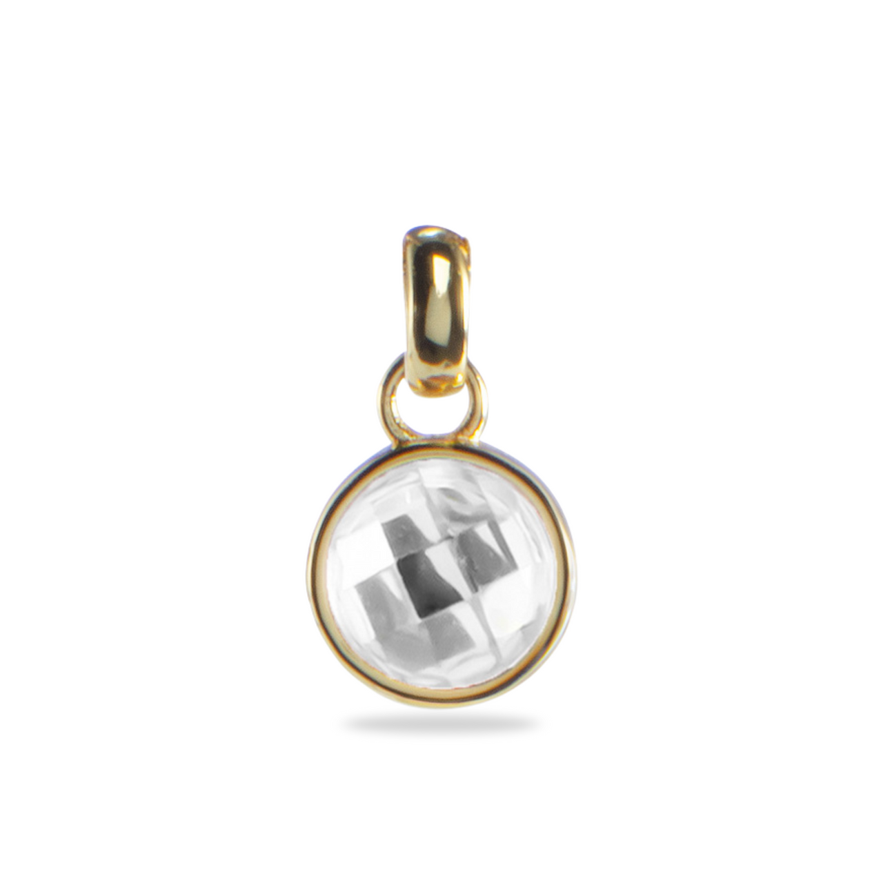 Charm Birthstone - 18k gilded