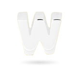 Charme Lettre - Argent Massif 925