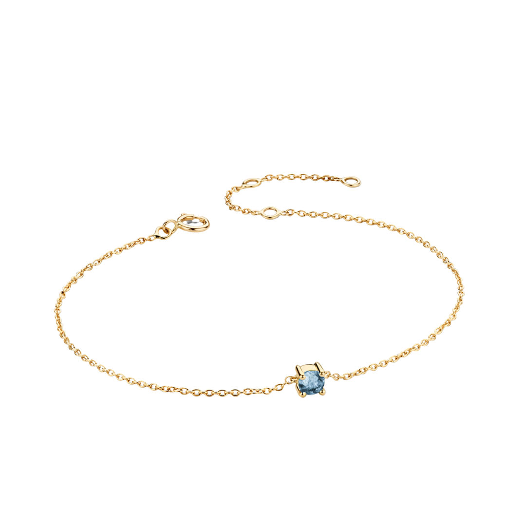 Armband Birthstone - 14k Solid Gold