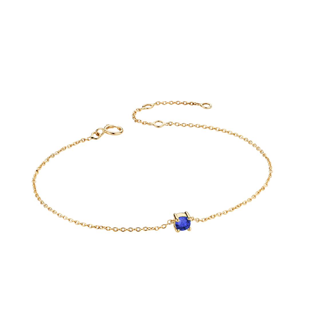 Armband Birthstone - 14k Solid Gold