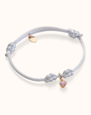 Geburtsstein Charm Armband - Vergoldet