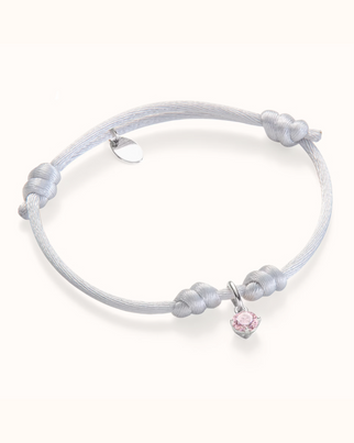 Bracelet Charme Pierre de Naissance - Argent