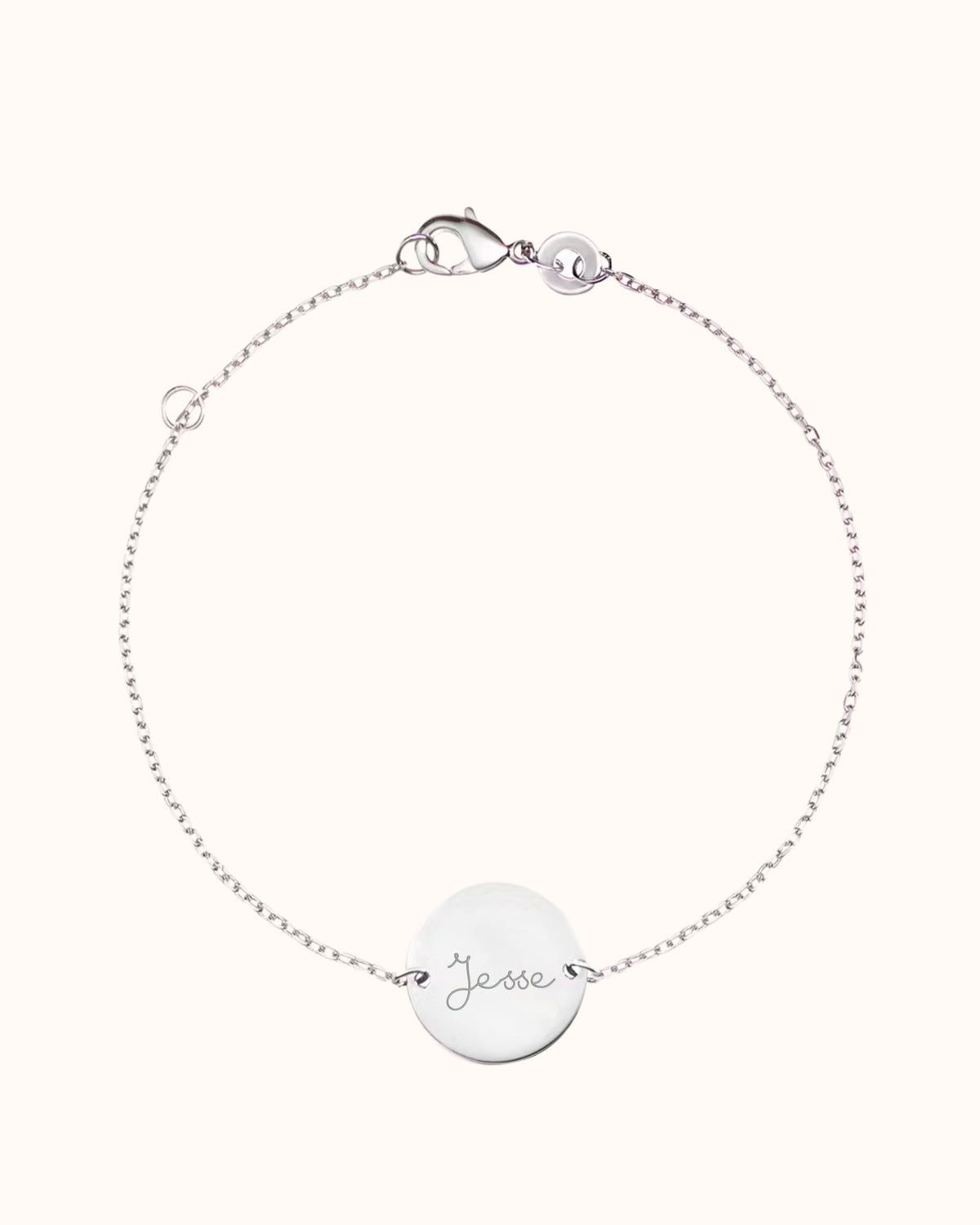 Kinder Coin Armband - Silber