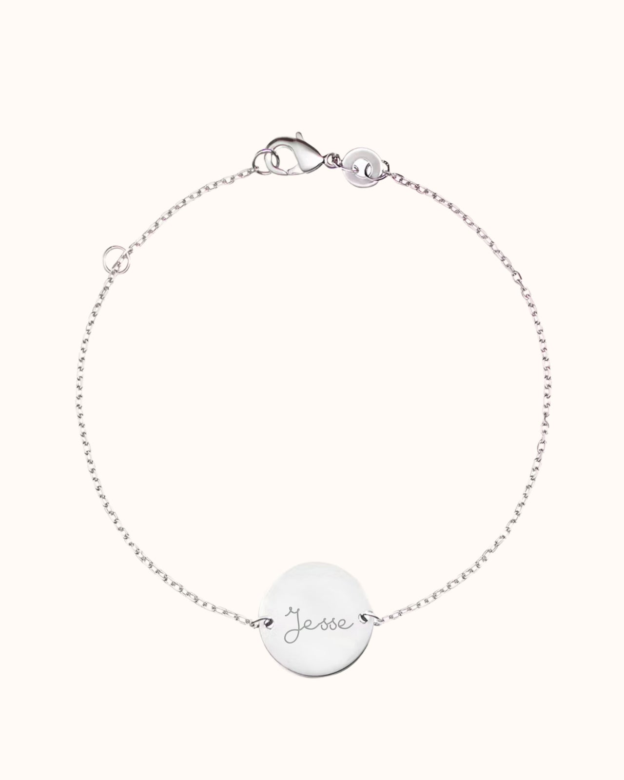 Coin Bracelet Kids - Silver