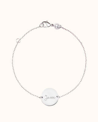 Kinder Coin Armband - Silber