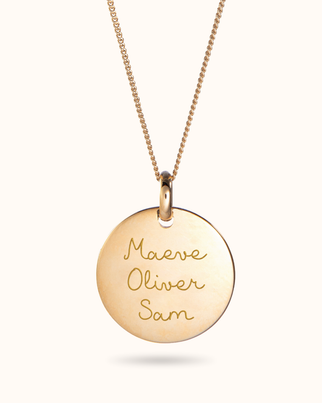Coin Necklace - Gold plated