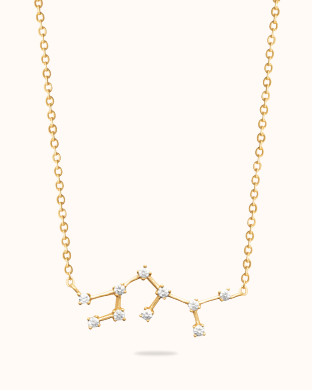 Collier Constellation Éclat - Plaque or 18 carats