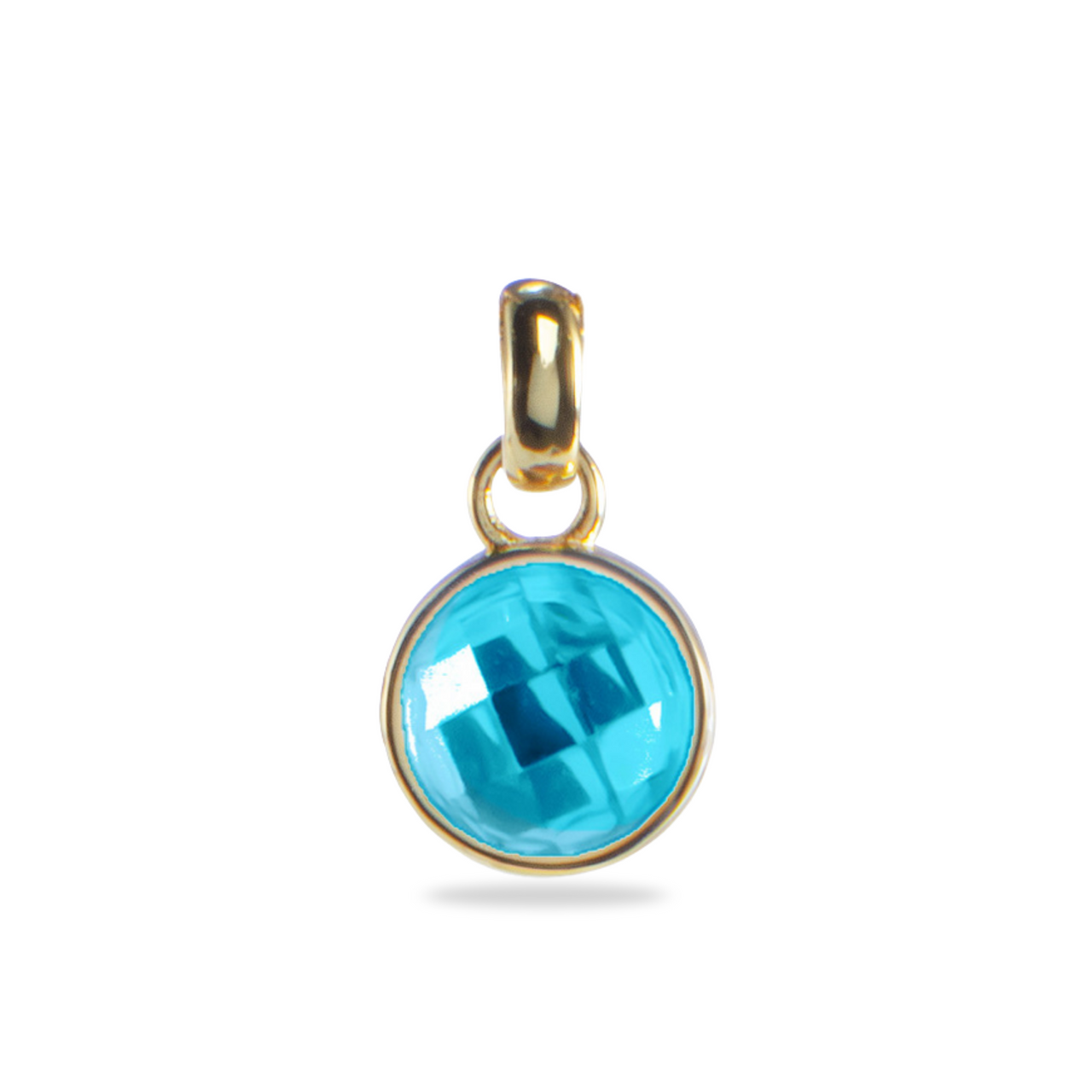 Charm Birthstone - 18k gilded