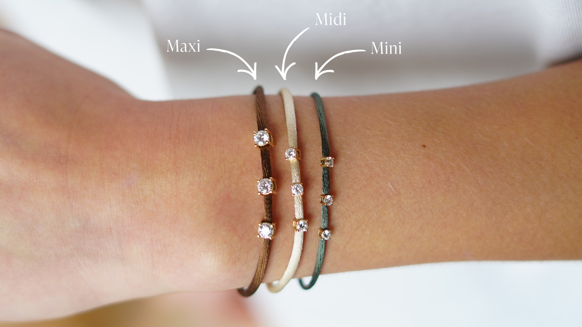 Family Diamond Armband — Mini – 585er Echtgold