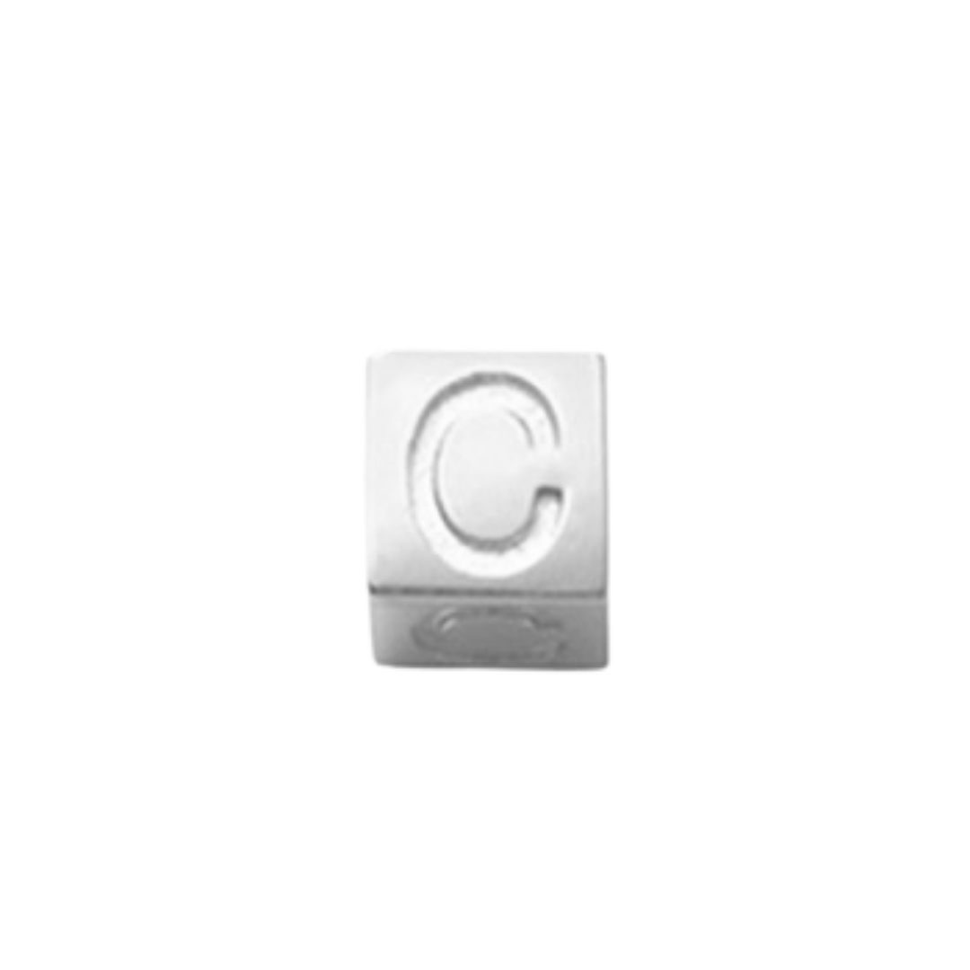 Cubes en vrac - Acier inoxydable Argent