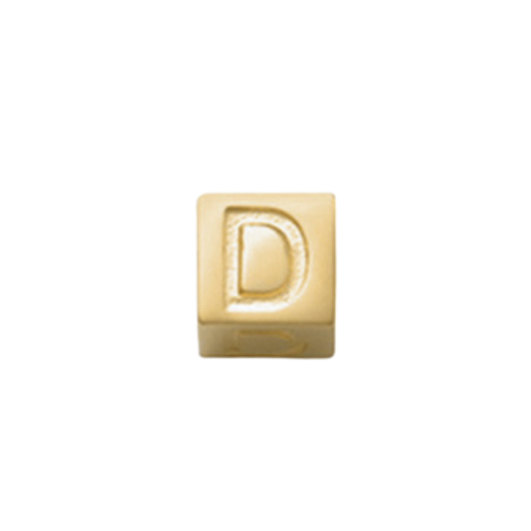 Lose Würfel – Edelstahl Gold