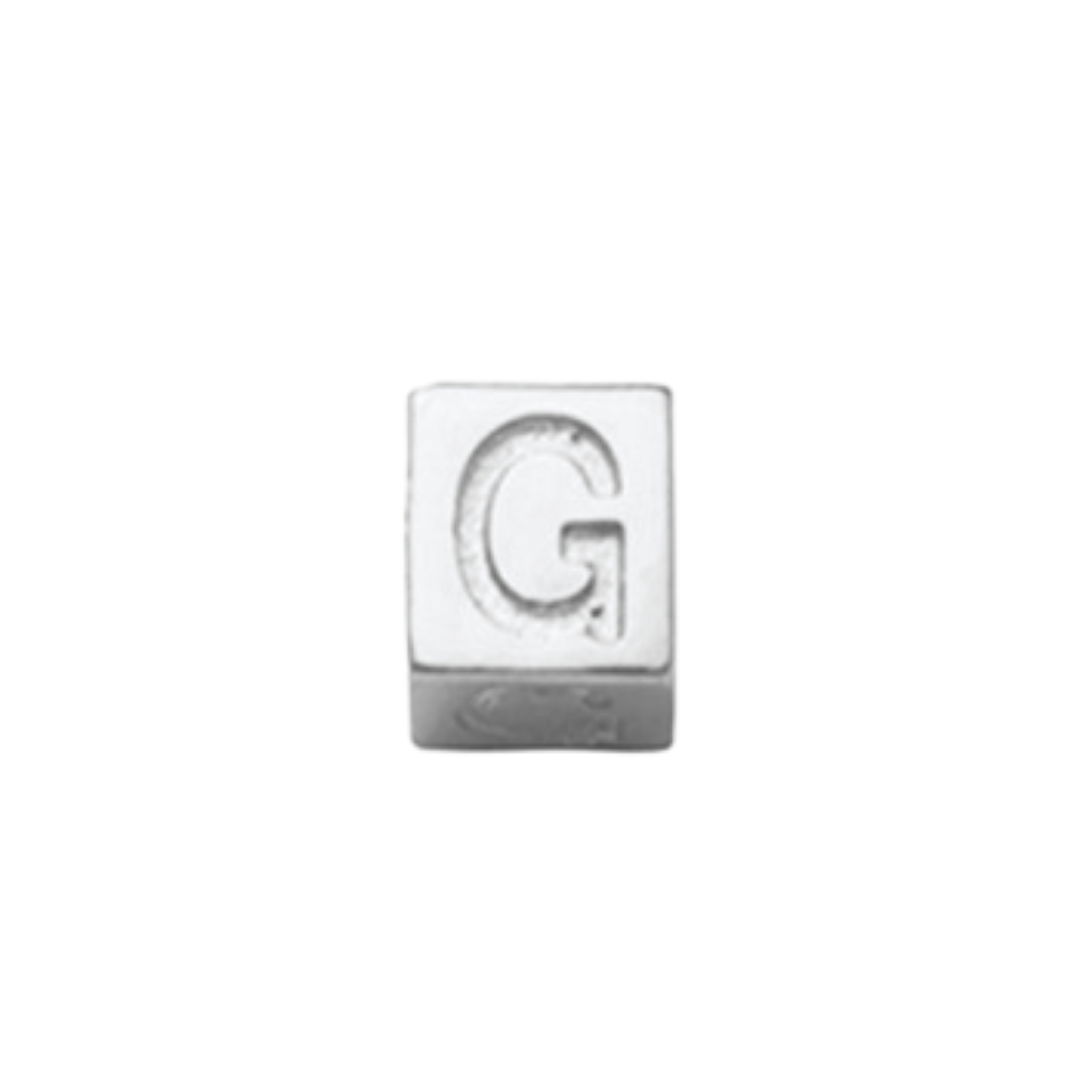 Cubes en vrac - Acier inoxydable Argent