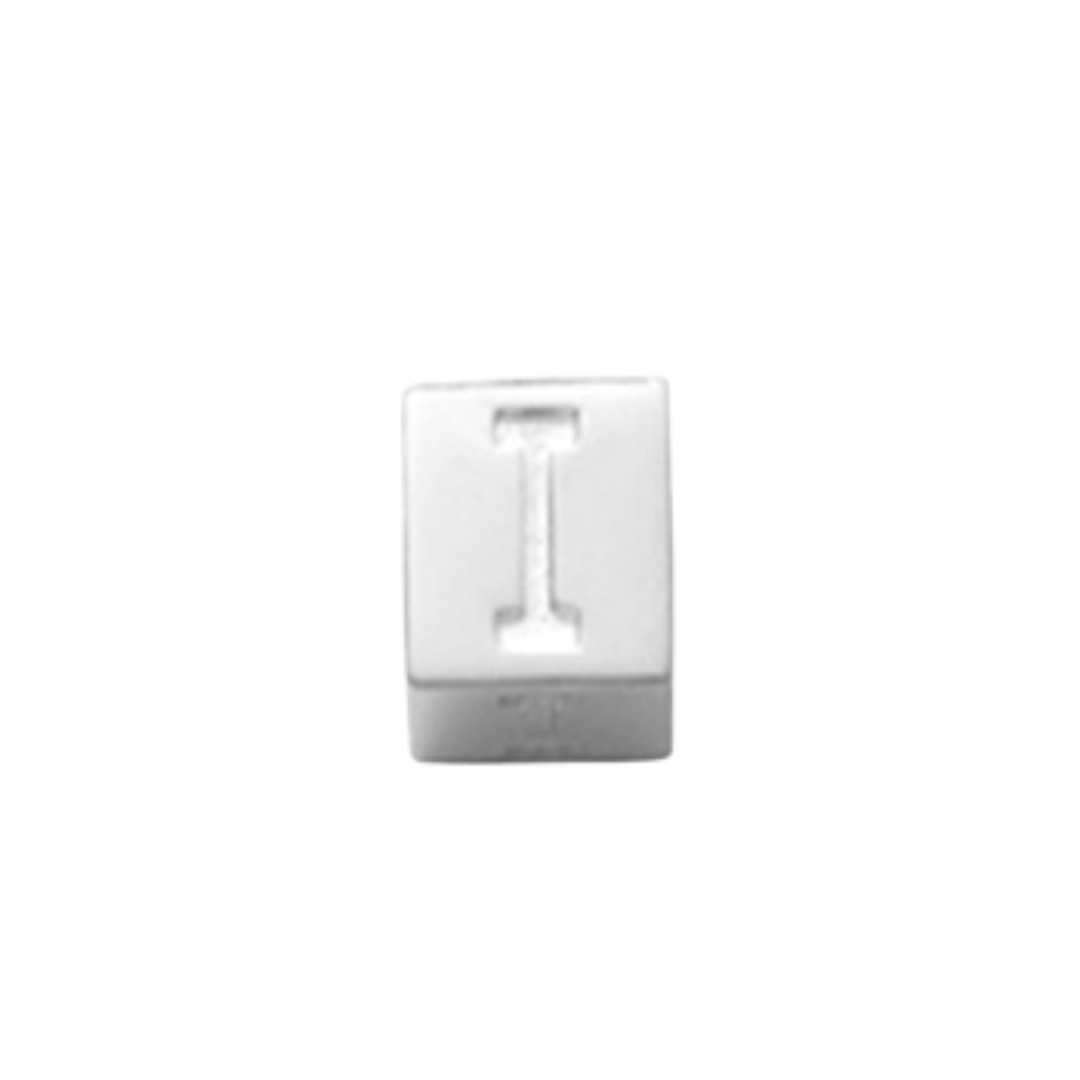 Cubes en vrac - Acier inoxydable Argent
