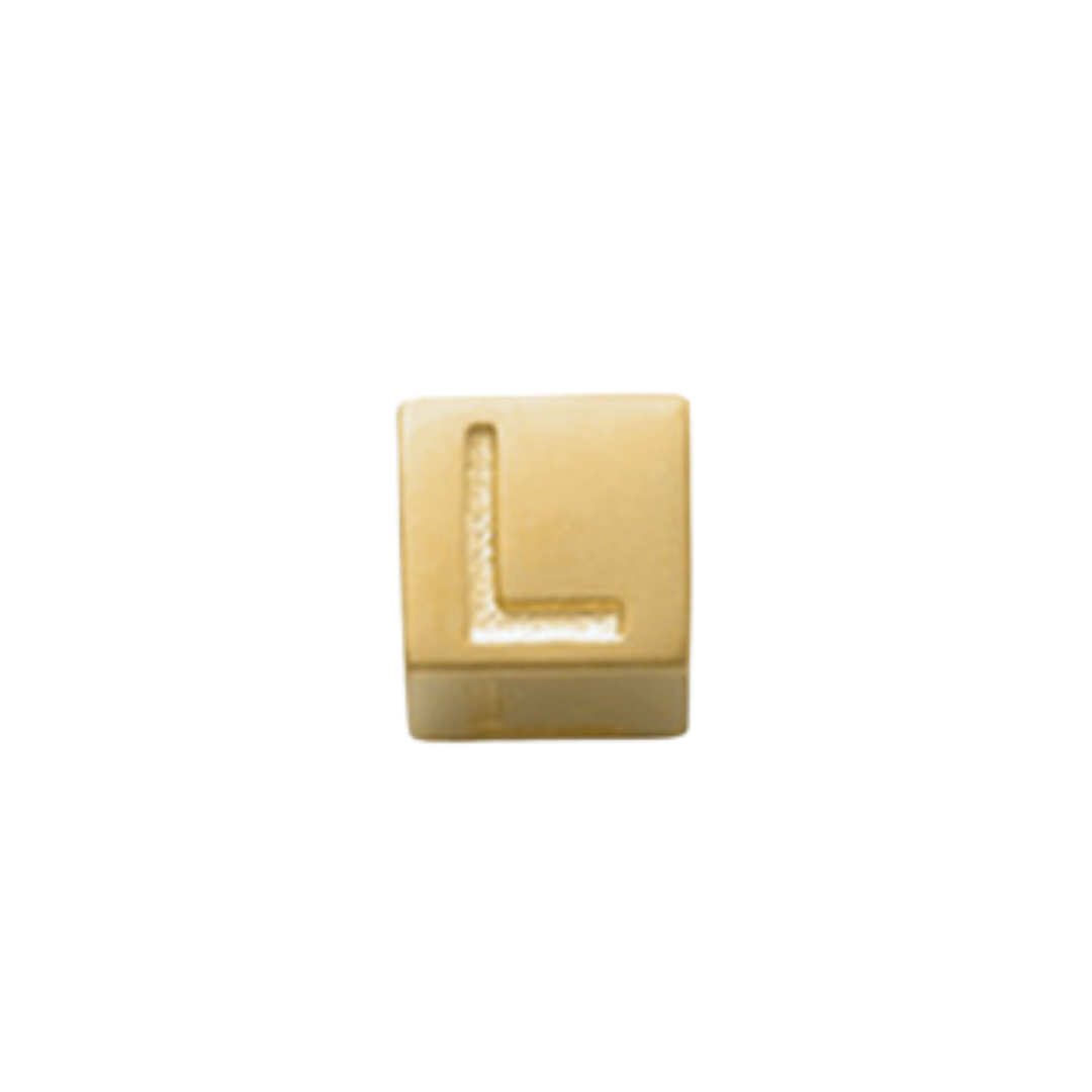 Lose Würfel – Edelstahl Gold