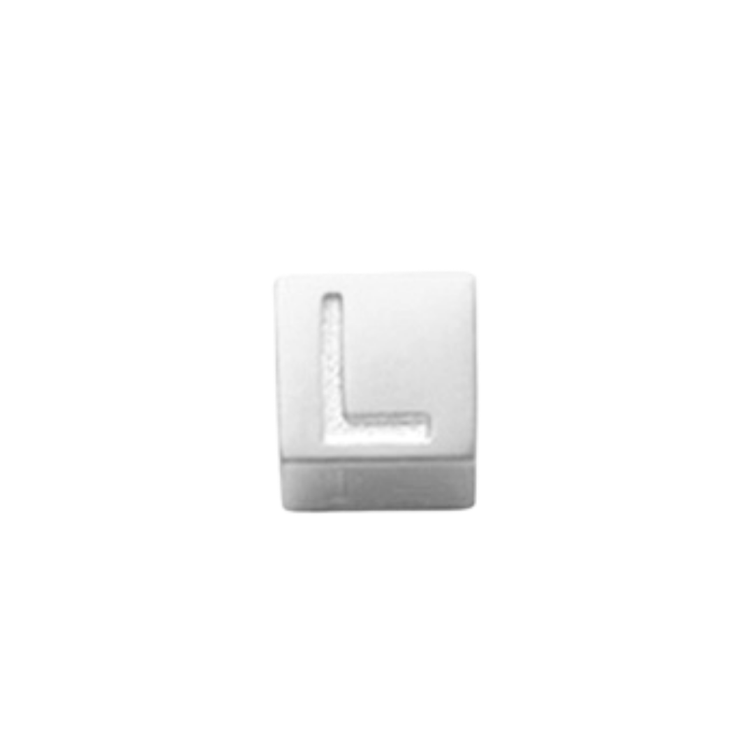 Cubes en vrac - Acier inoxydable Argent