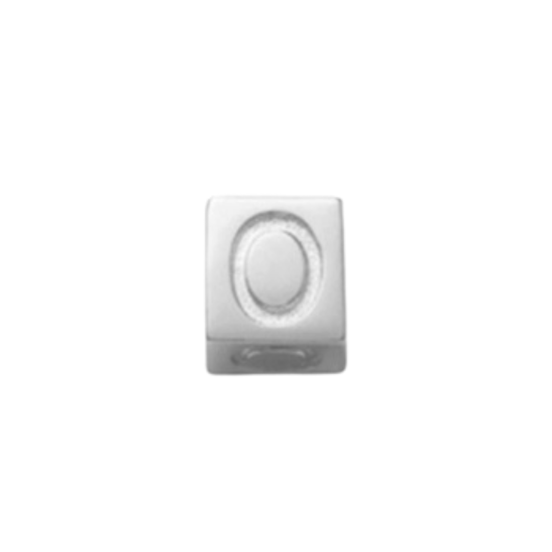 Cubes en vrac - Acier inoxydable Argent