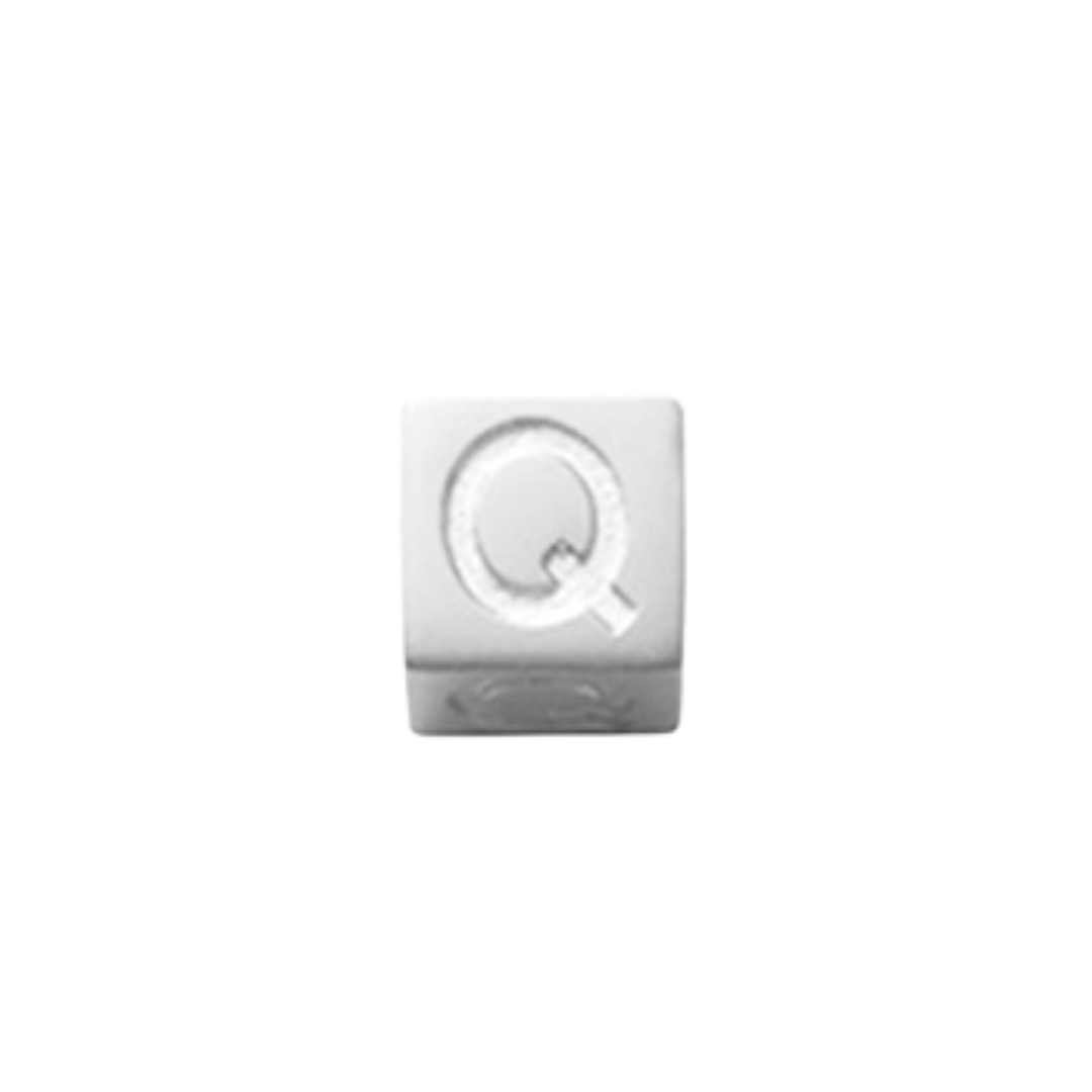 Cubes en vrac - Acier inoxydable Argent
