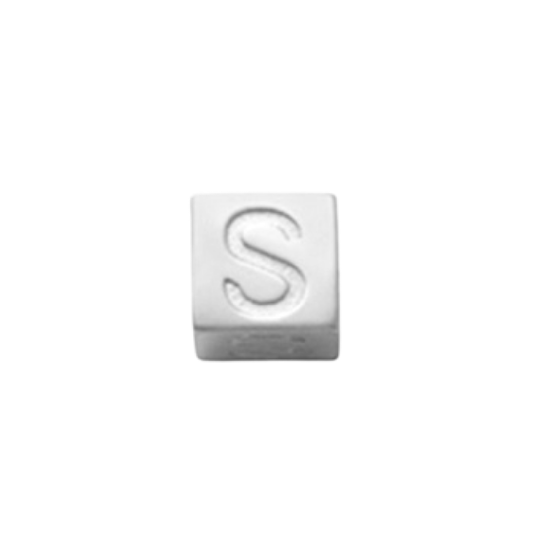 Cubes en vrac - Acier inoxydable Argent