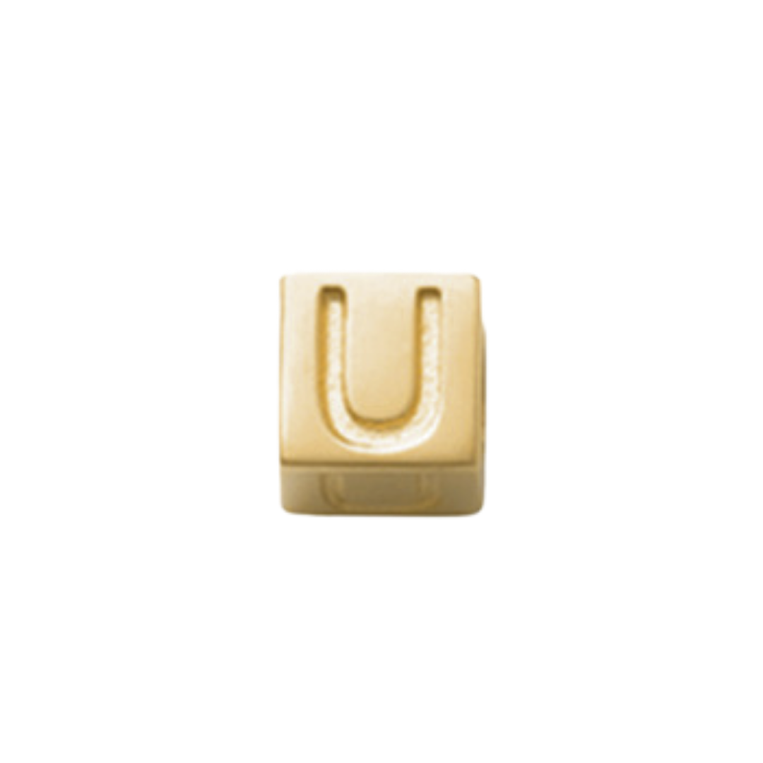 Lose Würfel – Edelstahl Gold