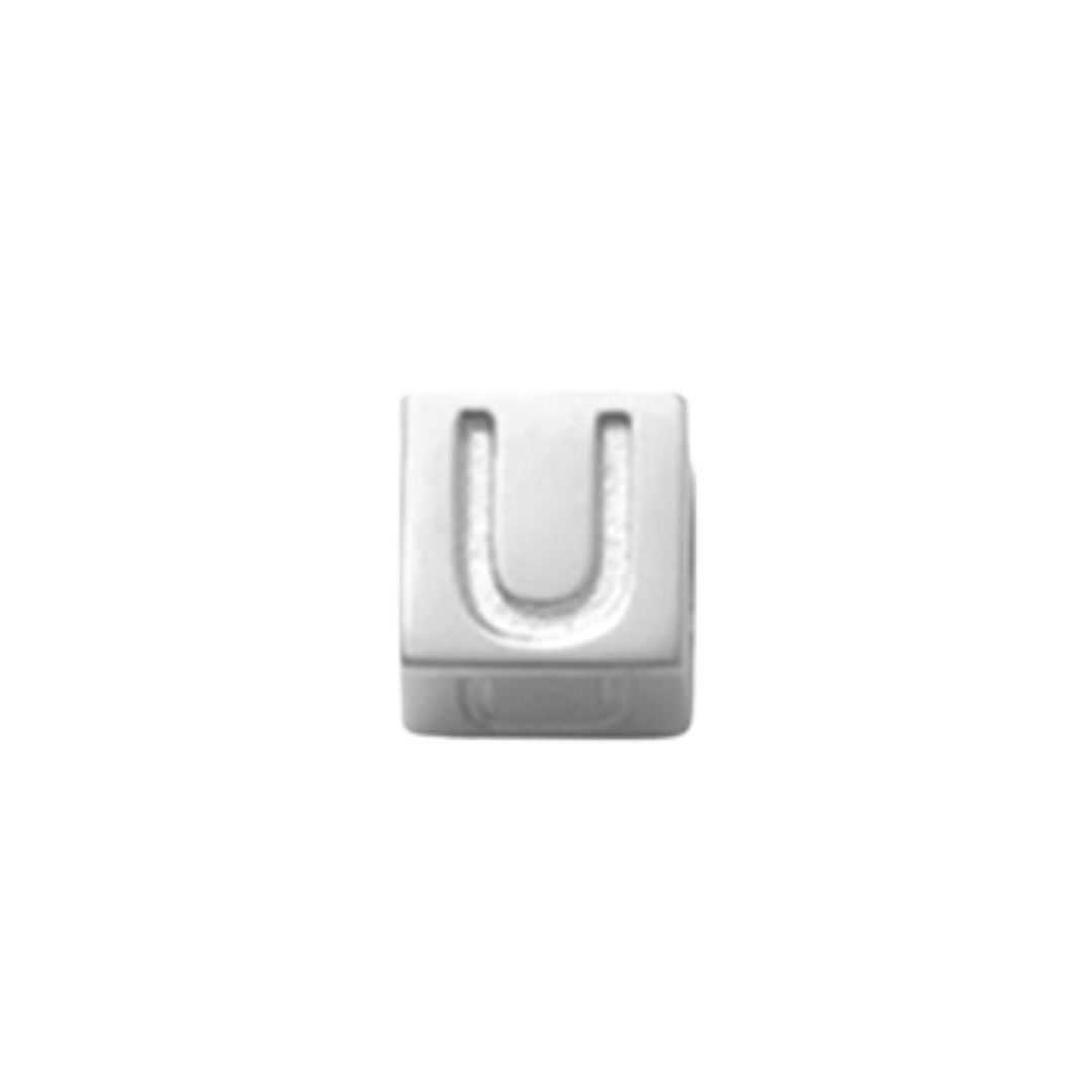 Cubes en vrac - Acier inoxydable Argent