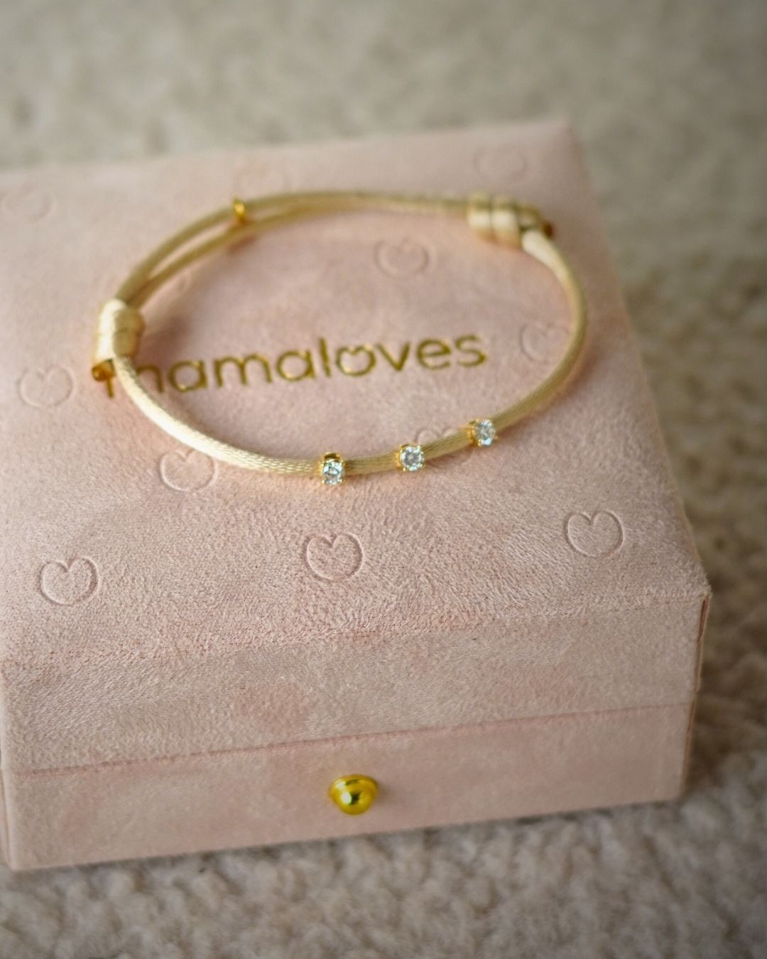 Family Diamond Armband — Midi - 14k Solid Gold