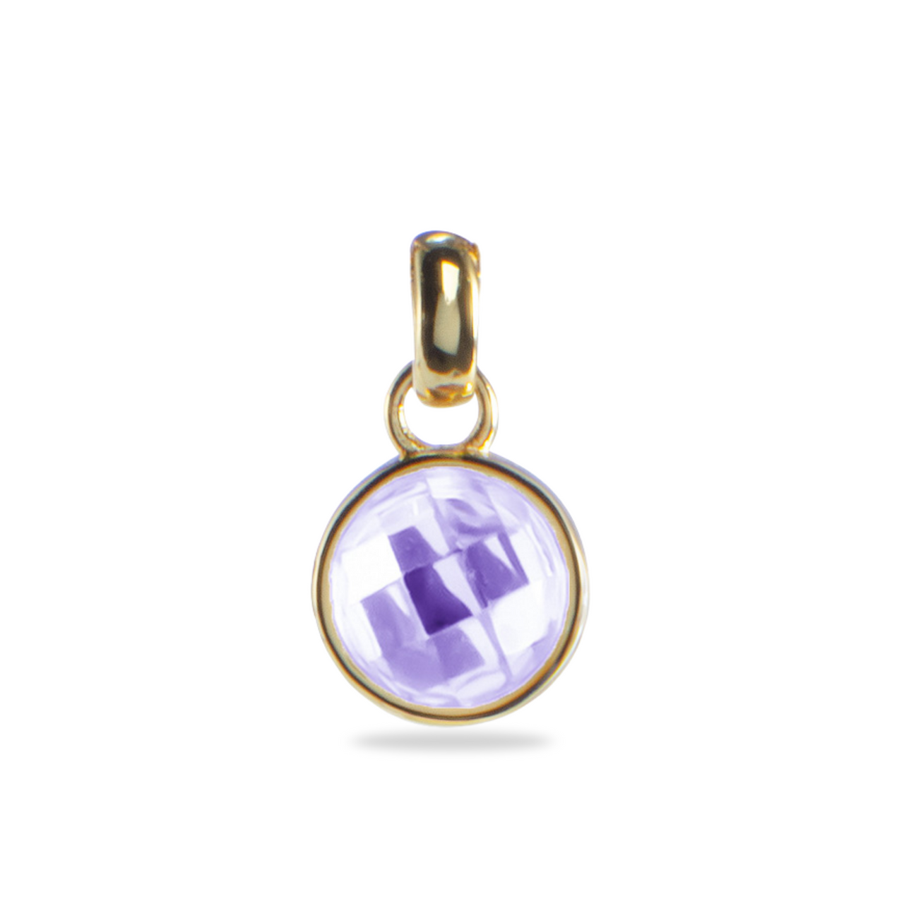 Charm Birthstone - 18k gilded