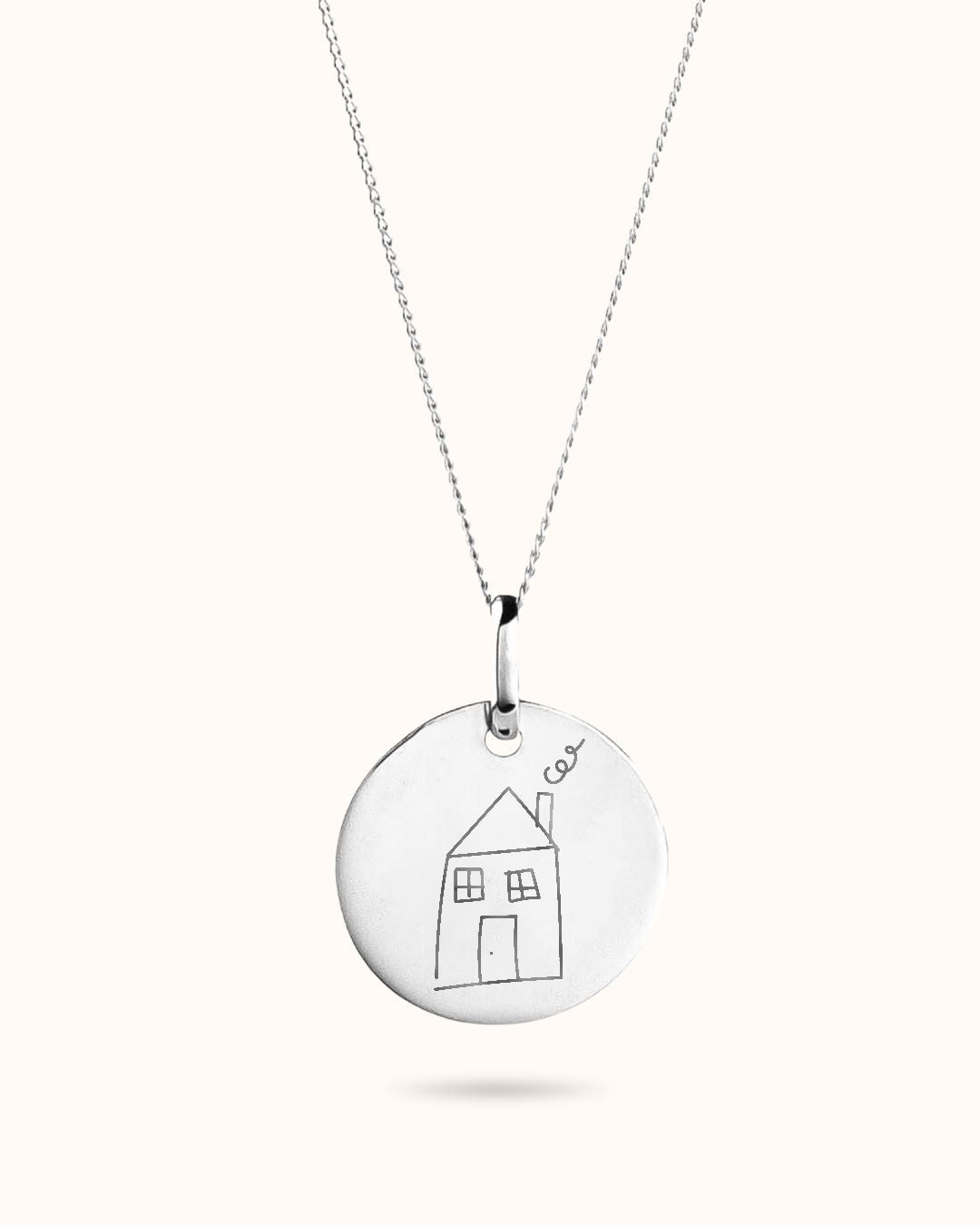 Collier Photo - Argent