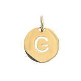 Ketting Open Initial - Verguld