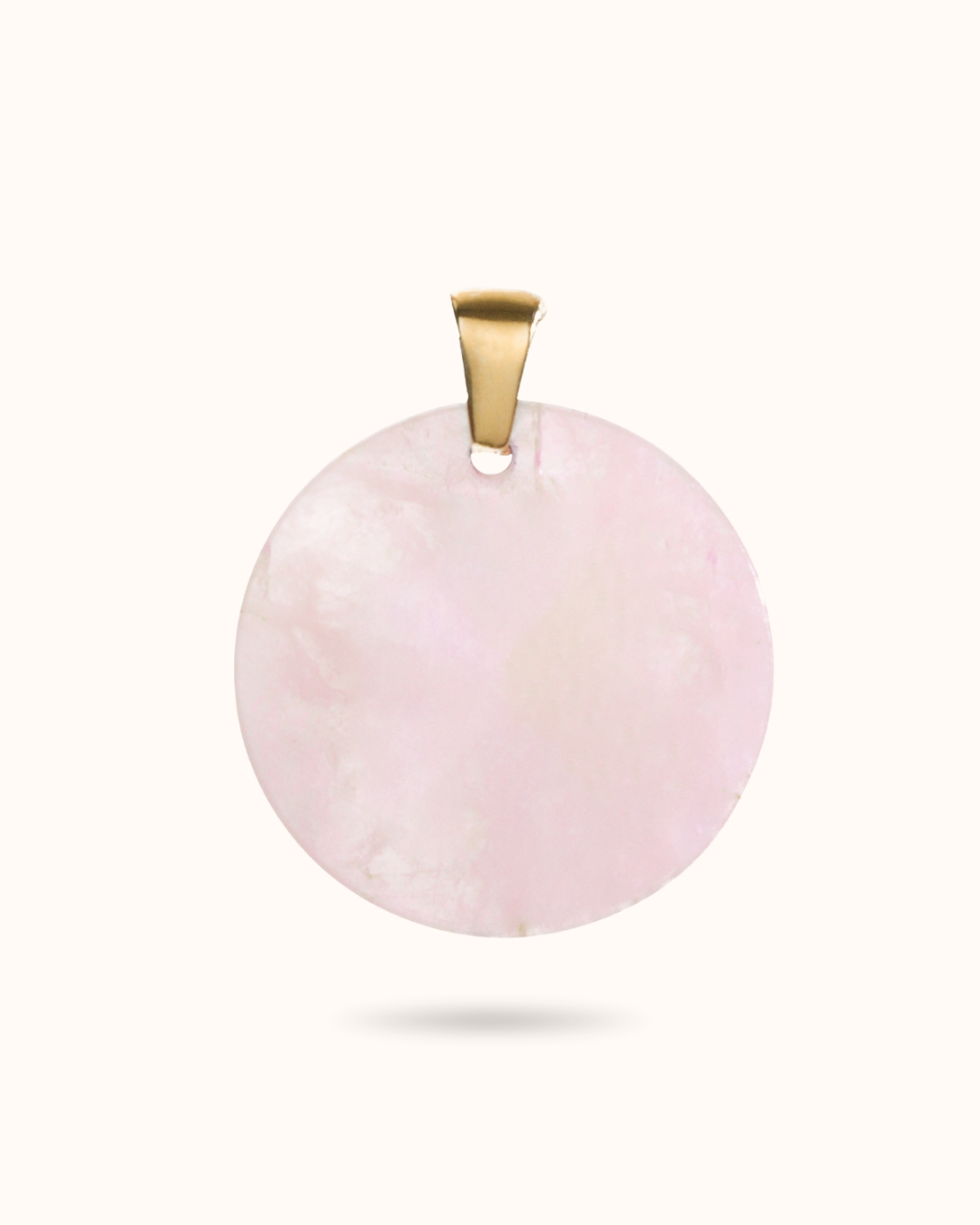 Edelstein-Initialen-Halskette – Vergoldet