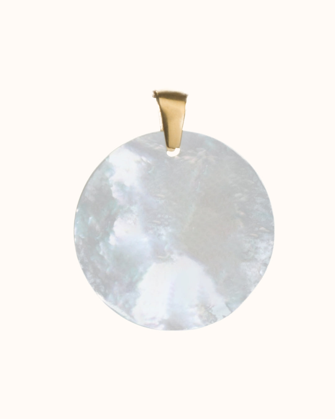 Collier initial en pierres précieuses - Plaqué or 18 carats