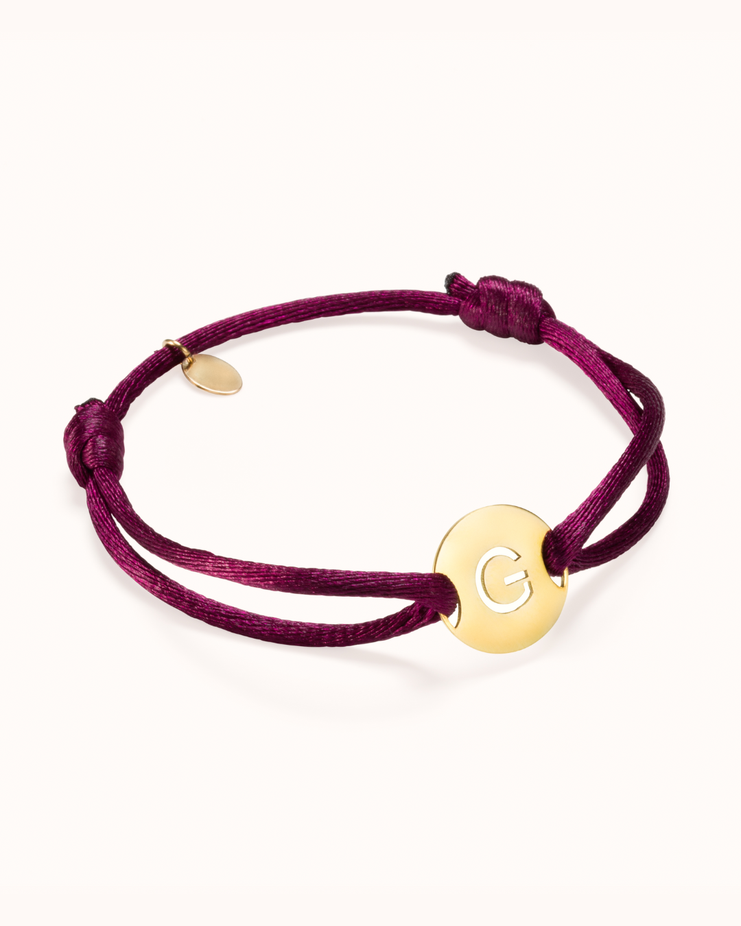 Open Initial Bracelet - Gold plated