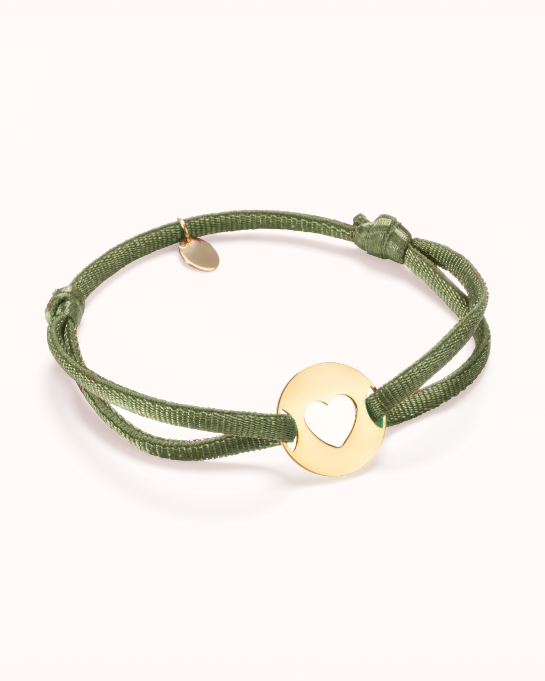 Open Initial Armband - 18k Verguld