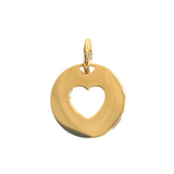 Ketting Open Initial - Verguld