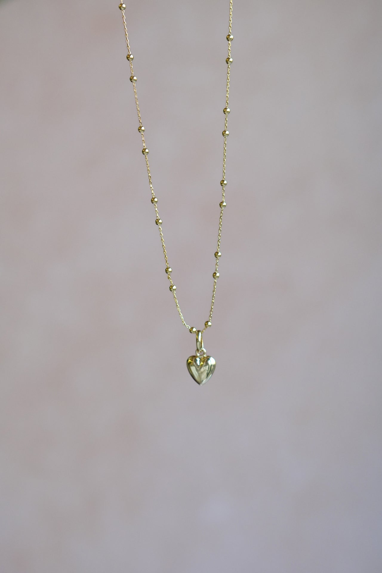 Tiny Heart Ketting - 18k Verguld