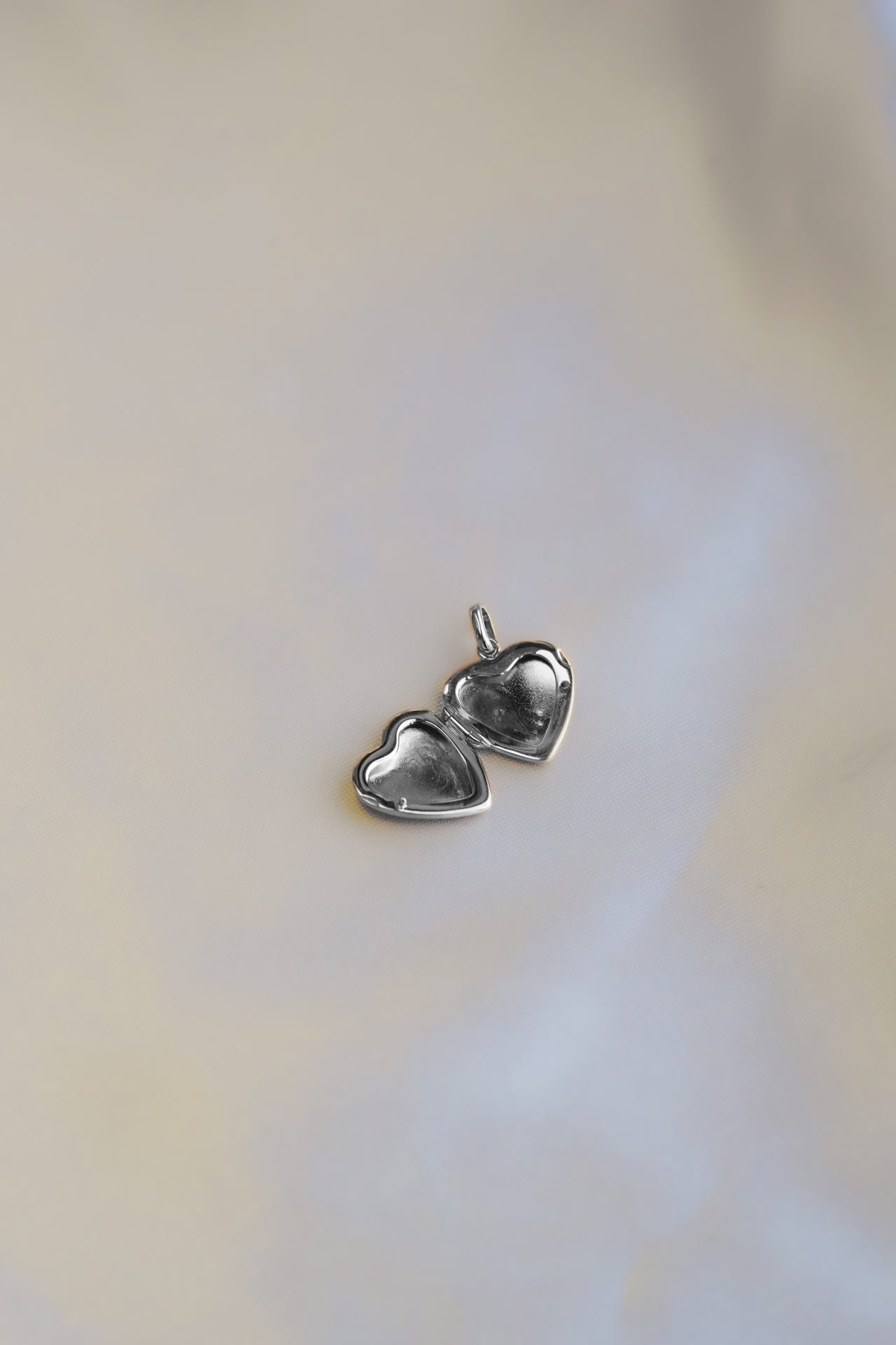 Heart Locket Ketting - Sterling Zilver 925