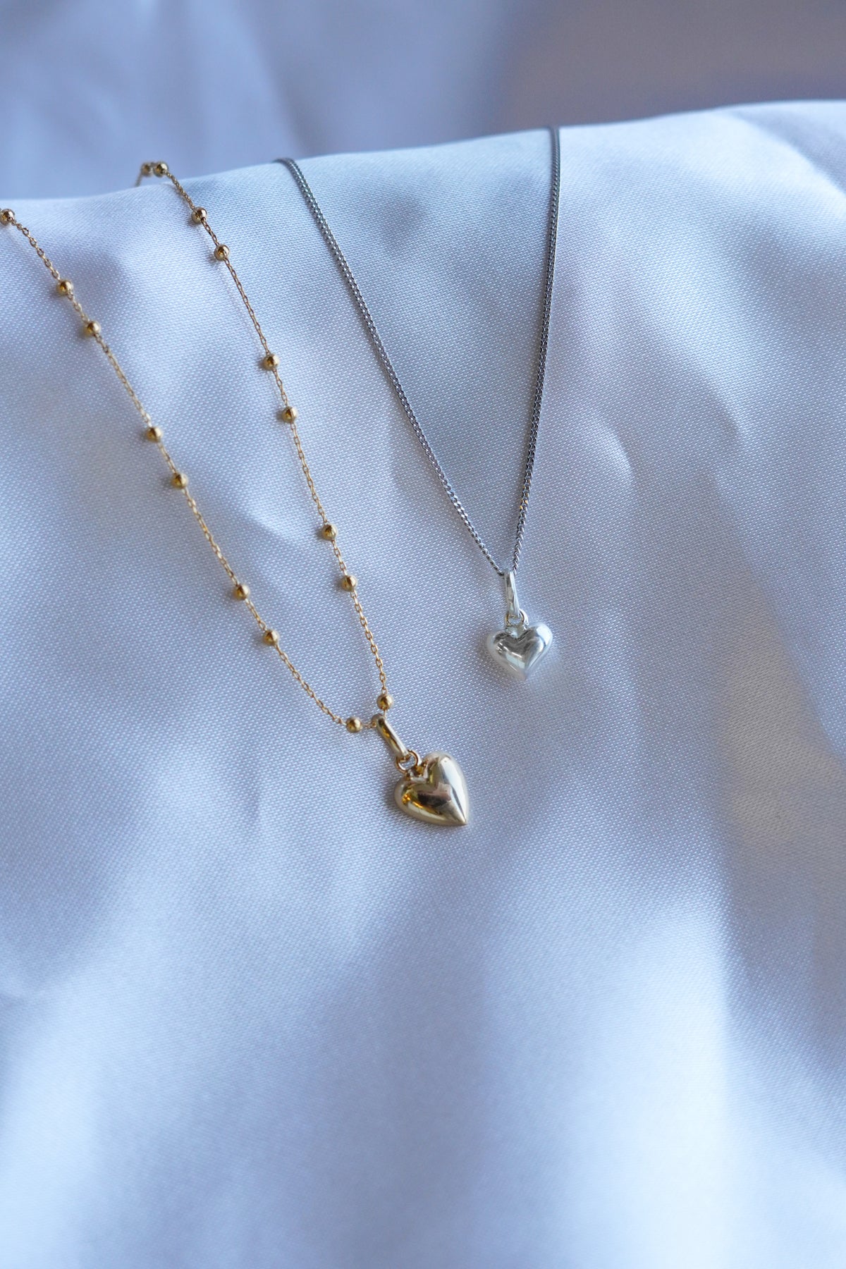 Tiny Heart Kette - Silber